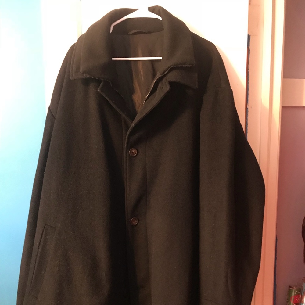 Men’s wool car coat
